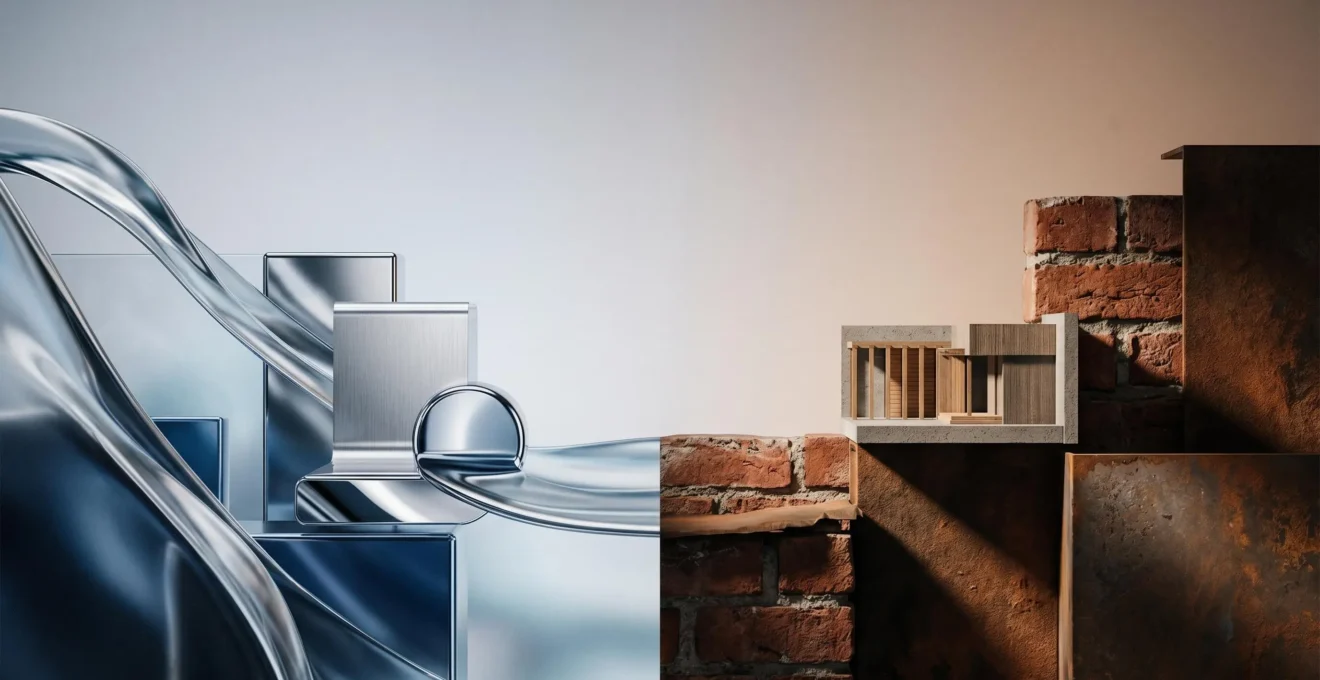 Conceptual comparison between liquid REIT shares and tangible physical property investment